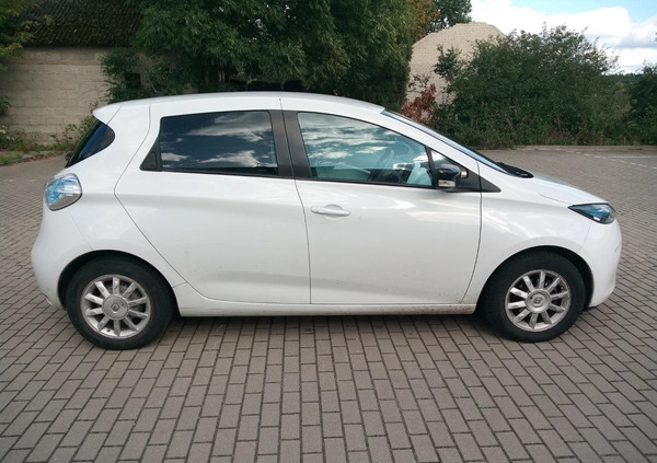 Renault Zoe cena 49800 przebieg: 62253, rok produkcji 2016 z Borne Sulinowo małe 37